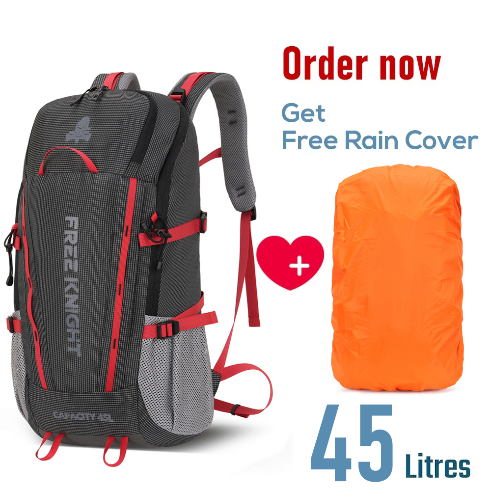 Rain Cover Backpack - Nowość 2026 Marka FREE KNIGHT Plecak