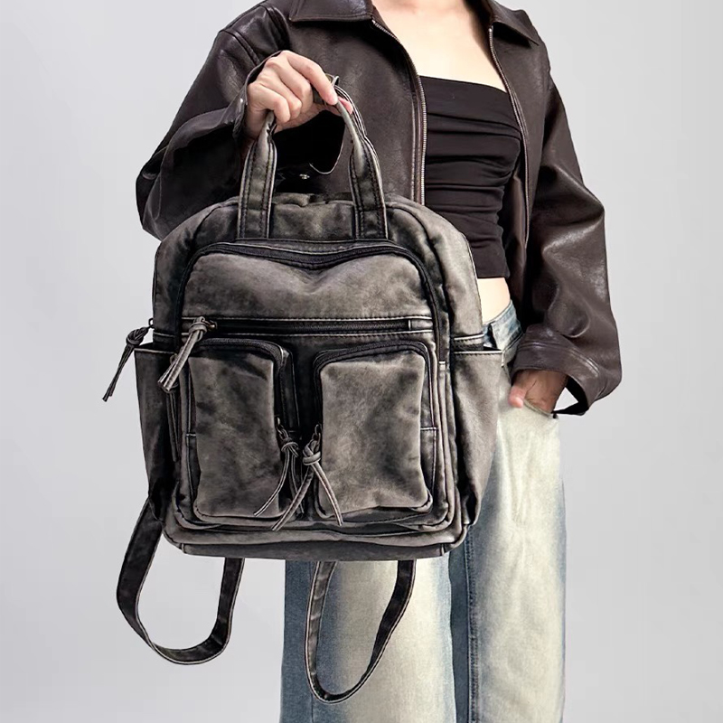 Luksusowe, miękkie plecaki ze  – Leather Backpack Vintage recenzja i cena