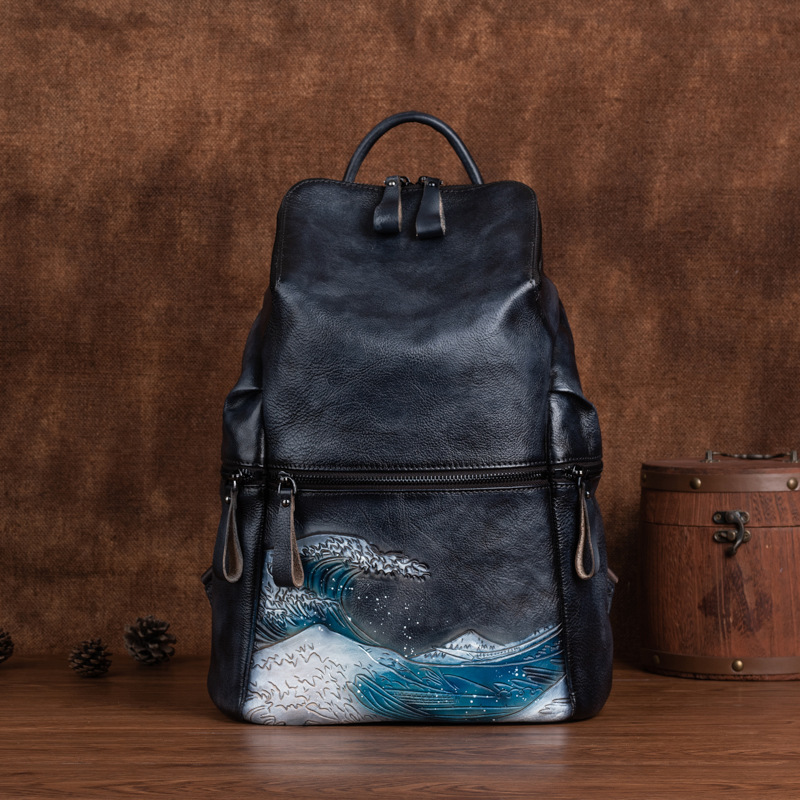 Johnature Plecak Damski z Natu – Leather Backpack Vintage recenzja i cena