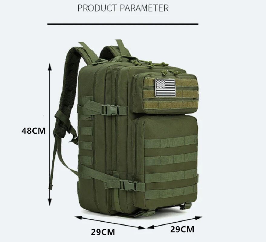 Plecak Taktyczny Elite 50L 30L – Urban Backpack Tactical recenzja i cena
