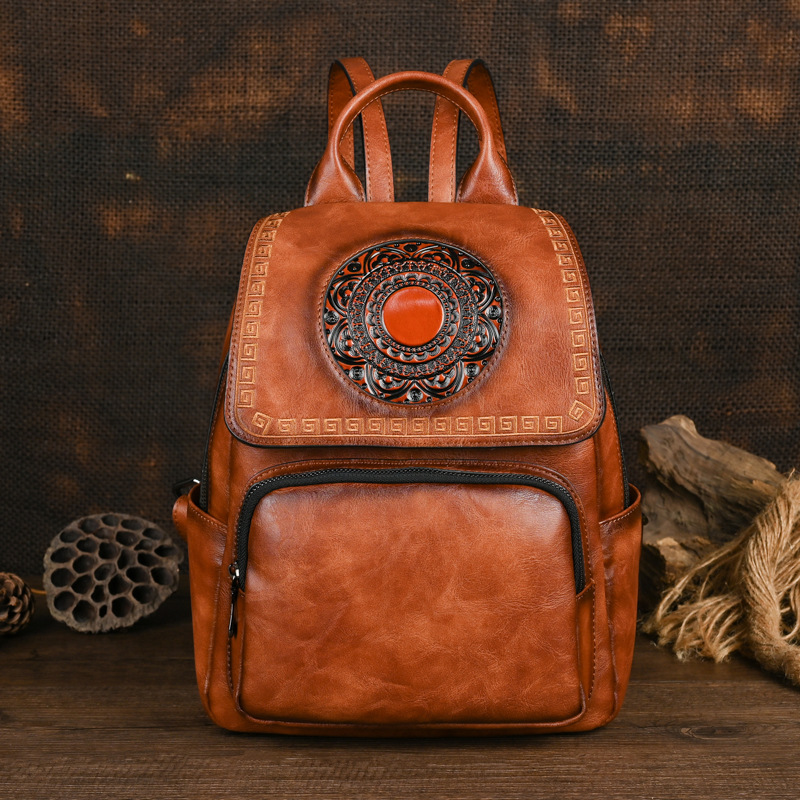 Johnature 2026 Nowy Plecak Dam – Leather Backpack Vintage recenzja i cena