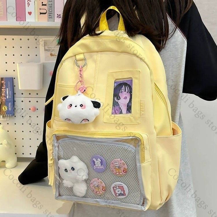 Plecak w jednolitym kolorze, w – Canvas Backpack Casual recenzja i cena