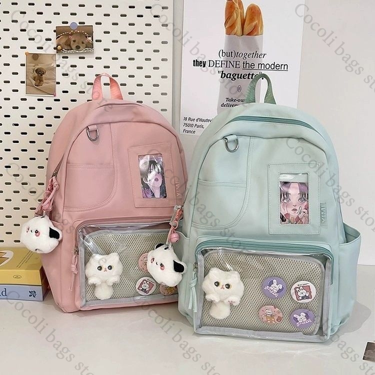 Plecak w jednolitym kolorze, w – Canvas Backpack Casual recenzja i cena